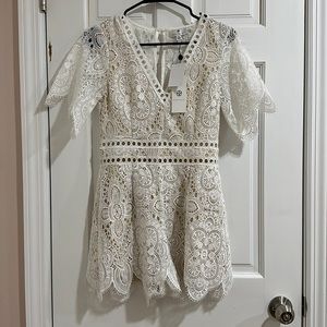 Socialite Crochet Romper